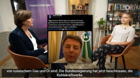 Greta Thunberg non ha mai detto che «bisogna aprire al nucleare» come sostiene Renzi article-post