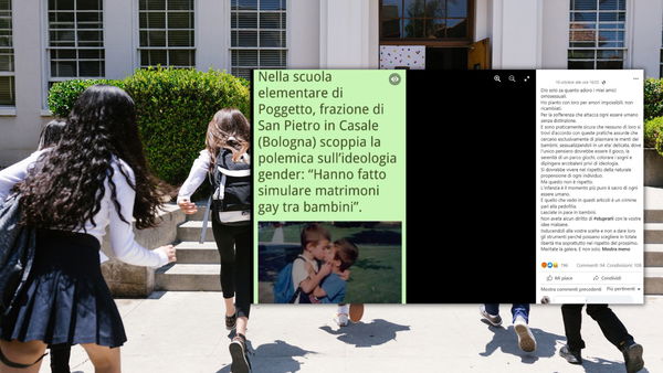 La bufala del matrimonio gay tra due bimbi celebrato a scuola dalle maestre torna a circolare
