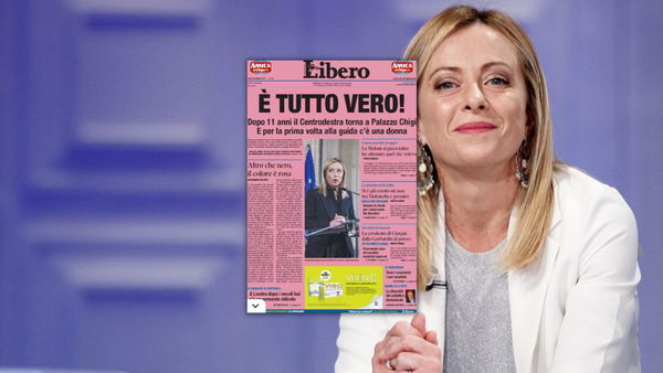 Vedendo la prima pagina di Libero rosa per Meloni vale la pena ricordare i titoli misogini del giornale