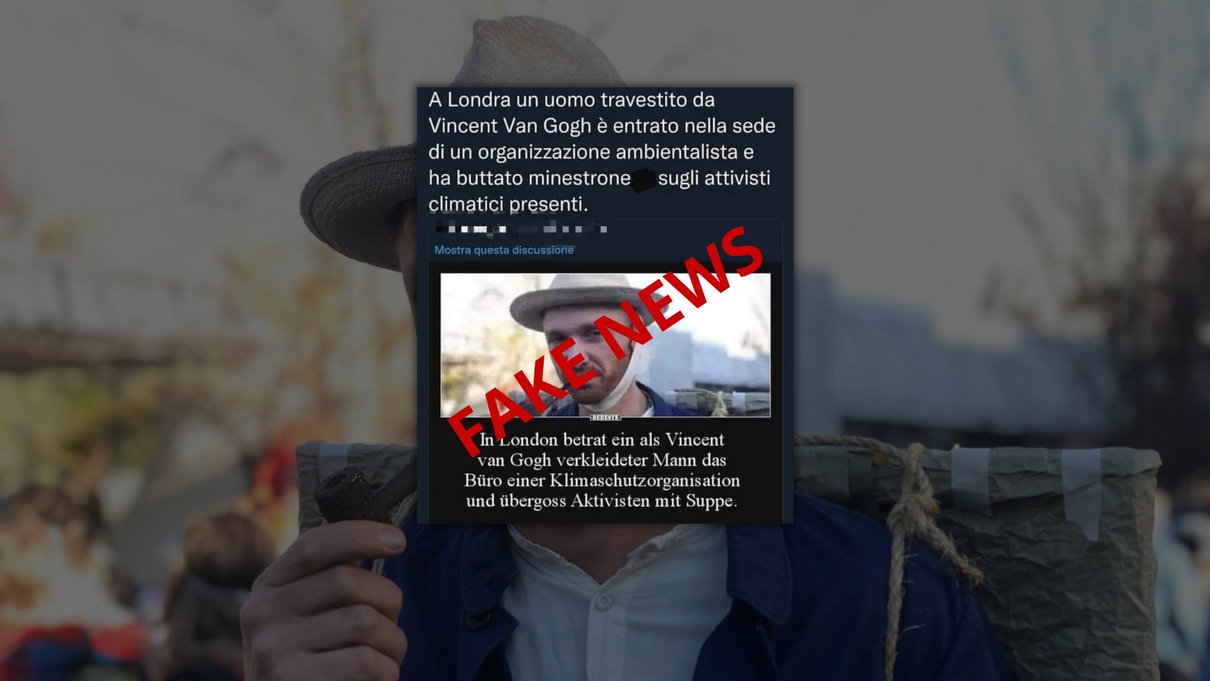 La storia senza senso dell’uomo vestito da Van Gogh che si “vendica” degli attivisti per l’ambiente article-post