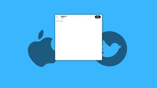 La sindrome dell’abbandono di Twitter ha indotto gli utenti a credere che anche Apple se ne sia andato