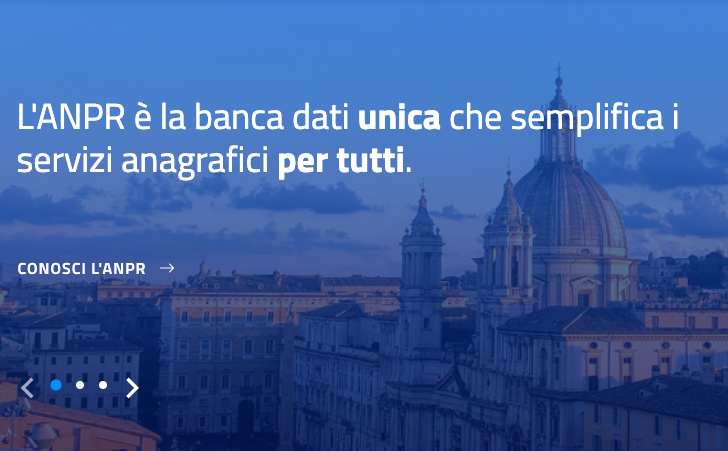 È stato pubblicato il portale online dell’Anagrafe Nazionale della Popolazione Residente article-post