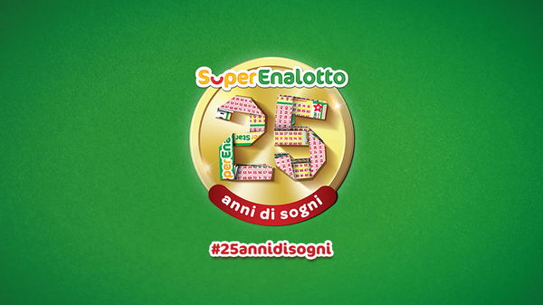La lotteria del SuperEnalotto ha festeggiato i suoi 25 anni di gioco