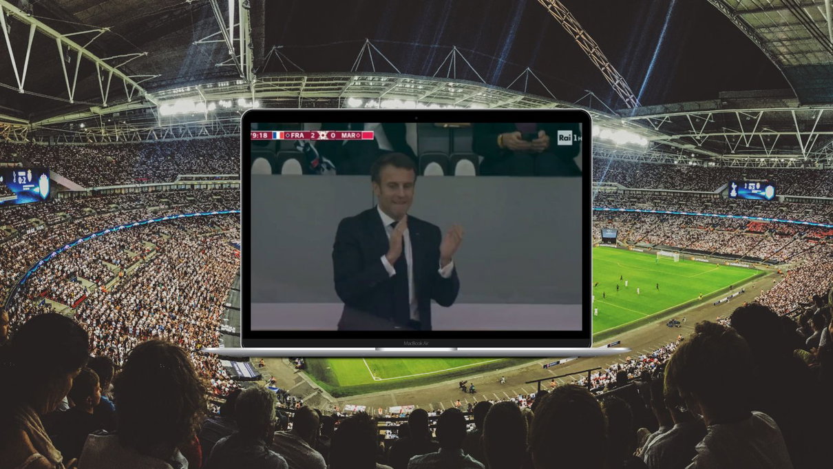 Qatar 2022, la gaffe del commentatore Rai che confonde Macron con Sarkozy article-post