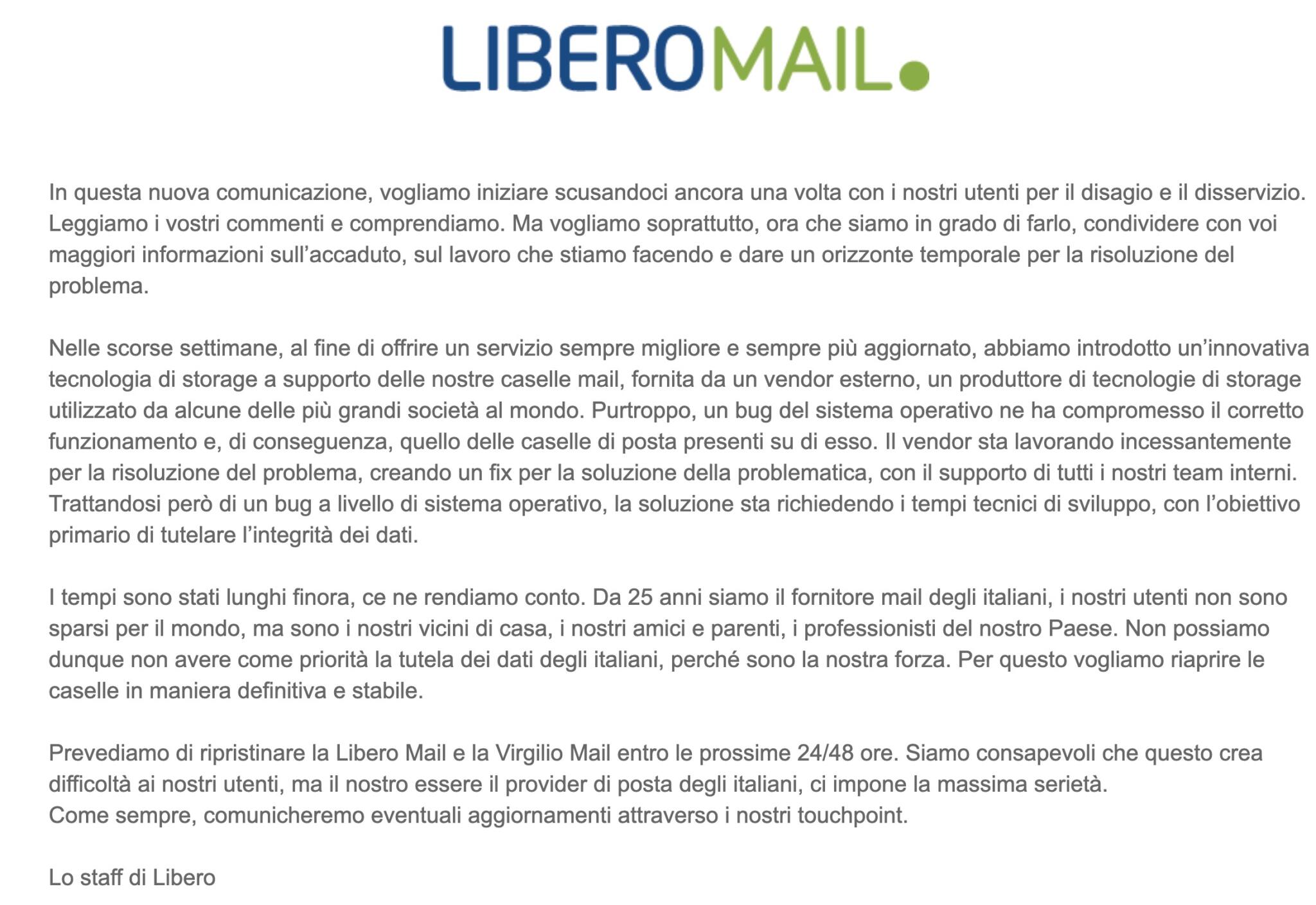 Libero E Virgilio Cosa Successo Da Luned Notte Giornalettismo news-700000-kb-to-gb-for-you