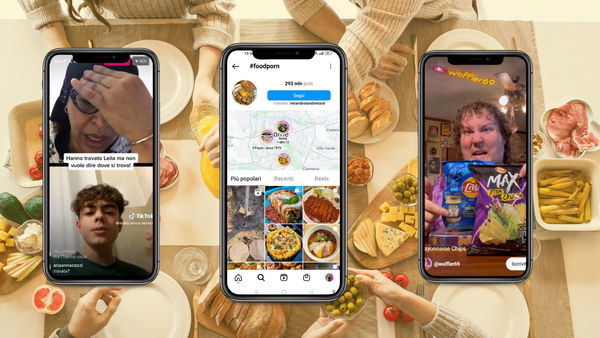 Il cibo sui social e la diversa piega che possono prendere i trend che nascono