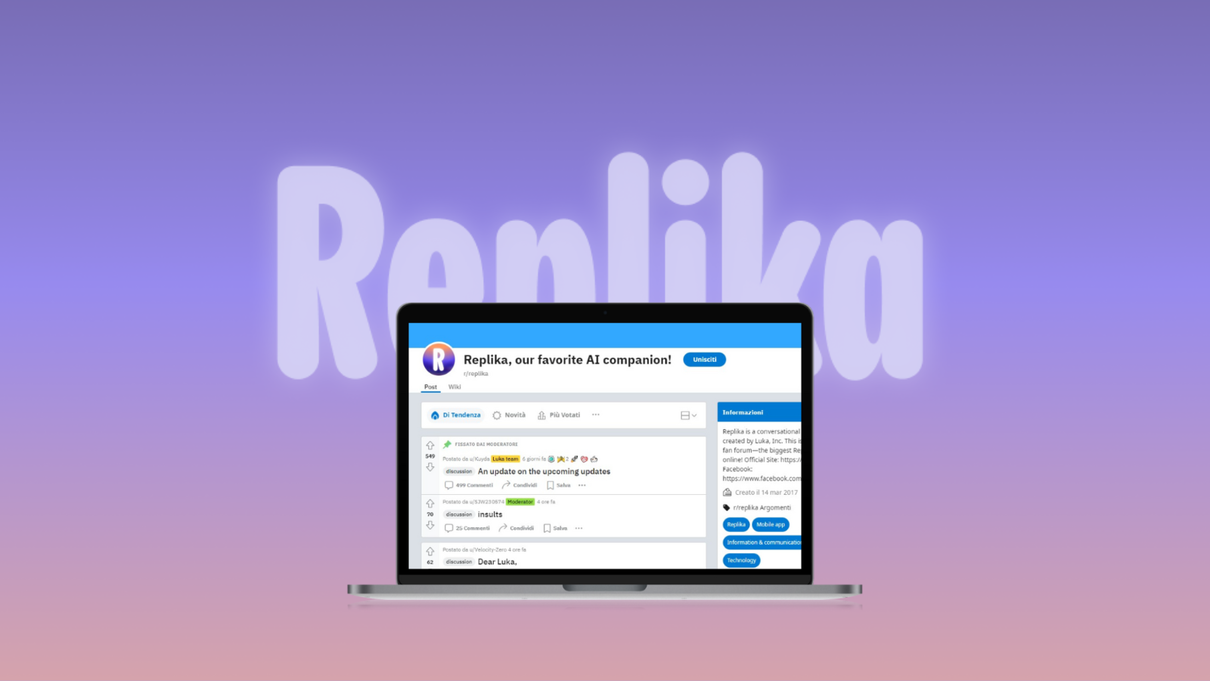 Molti utenti dicono di preferire Replika alle relazioni romantiche nella vita reale article-post