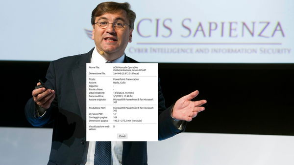 Il caso del documento di ACN “firmato” Accenture