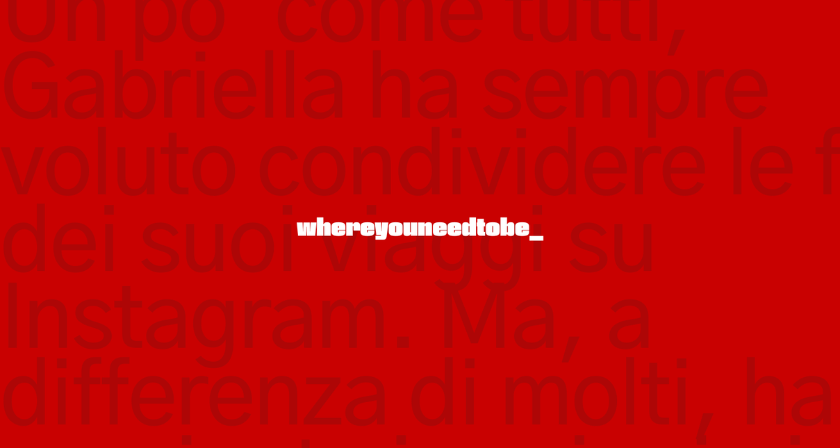 Gabriella Korchmaros, quando la passione per i viaggi diventa un lavoro sui social article-post