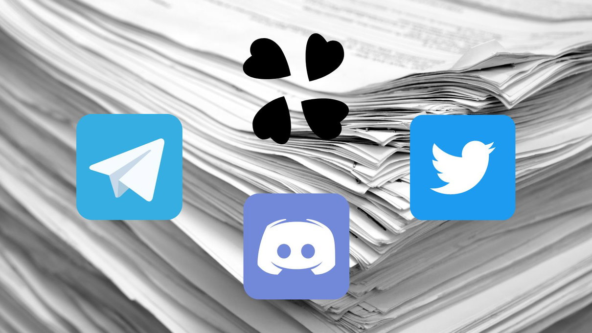 Il ruolo di Discord, Twitter, Telegram e 4Chan nella diffusione dei documenti article-post