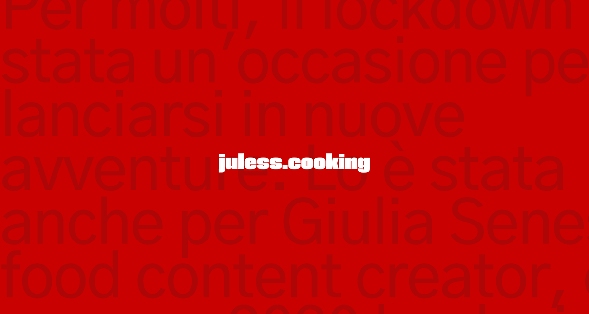 Dalla passione per la cucina a un progetto sui social: la storia di Giulia Senese article-post
