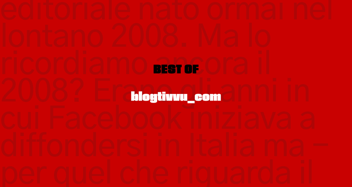 Che cos’è la transmedialità? E perché Blog Tivvu ne è un esempio? article-post