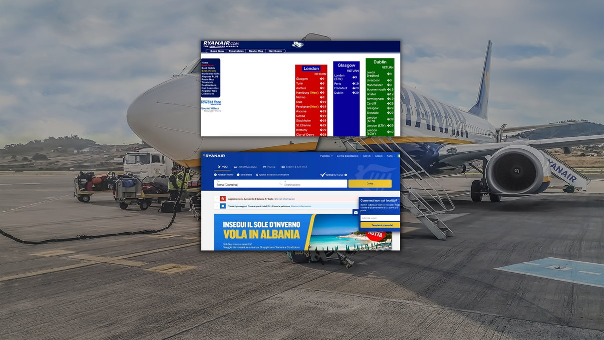 L’evoluzione degli strumenti digitali negli ultimi 25 anni di Ryanair article-post