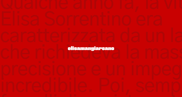 Dalla stella Michelin a una community entusiasta: cosa c’è dietro al progetto Elisamangiarsano