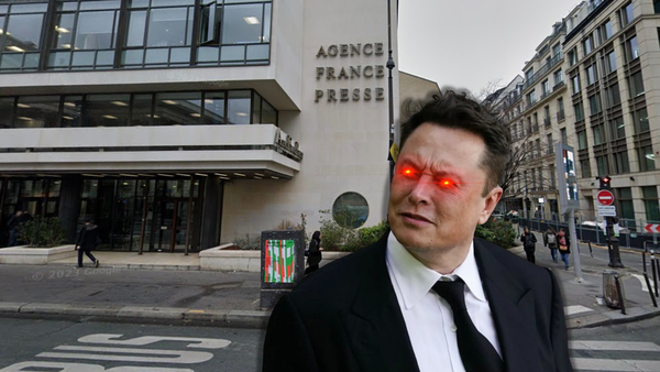 Elon Musk continua a essere allergico alle leggi europee: il caso AFP