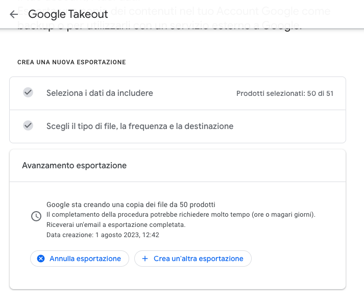Google Takeout