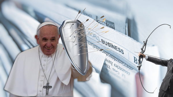 Possibile che il “baluardo” del giornalismo contro la disinformazione sia Papa Francesco?