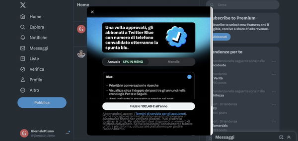 Anche TweetDeck (anzi, XPro) è diventato a pagamento