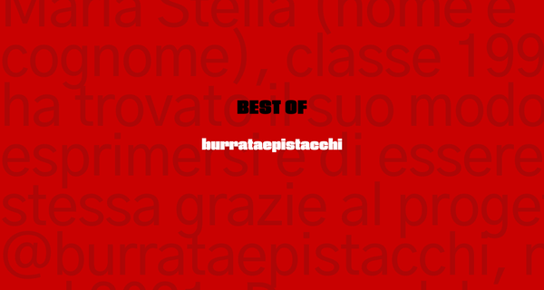 Cosa lega burrata, pistacchi e crostini? Spoiler: no, non solo una ricetta