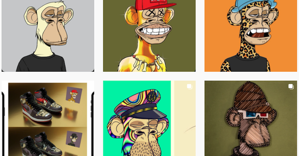 La storia emblematica delle scimmiette annoiate e la perdita di valore degli NFT