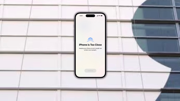 Apple “aiuta” gli oculisti: la funzione “Distanza dallo schermo” con iOS 17