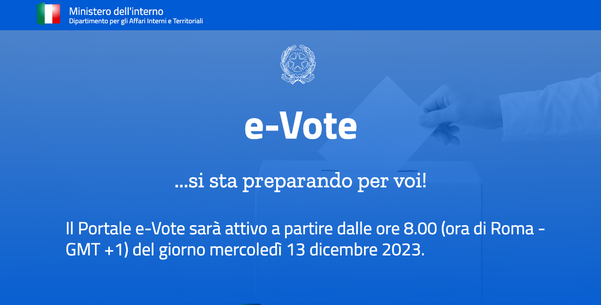Il primo test per gli italiani all’estero: il voto sul portale eVote article-post