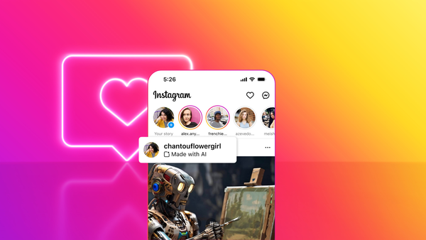 Perché un’immagine non creata con l’AI viene etichettata come tale da Meta?