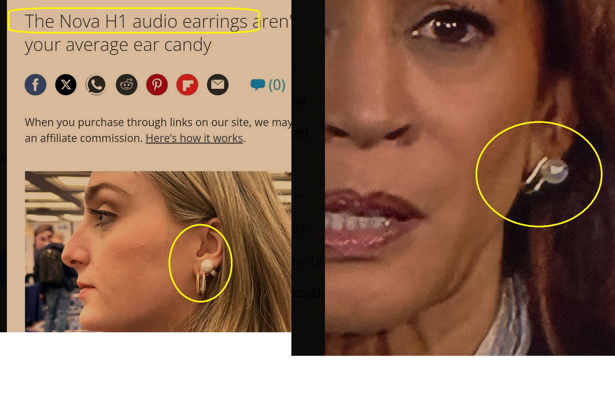 L’altra bufala di Kamala Harris con gli orecchini-auricolari (rilanciata anche da Sputnik) article-post