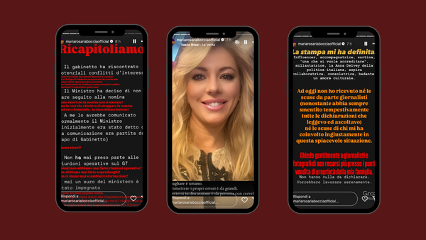 Il potere dei social: Giorgia Meloni smentita in diretta sul caso Sangiuliano-Boccia