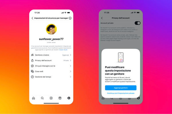 Stanno arrivando, anche in Italia, gli account per minori su Instagram