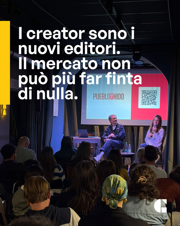I creator sono i nuovi editori. E il mercato non può più far finta di nulla