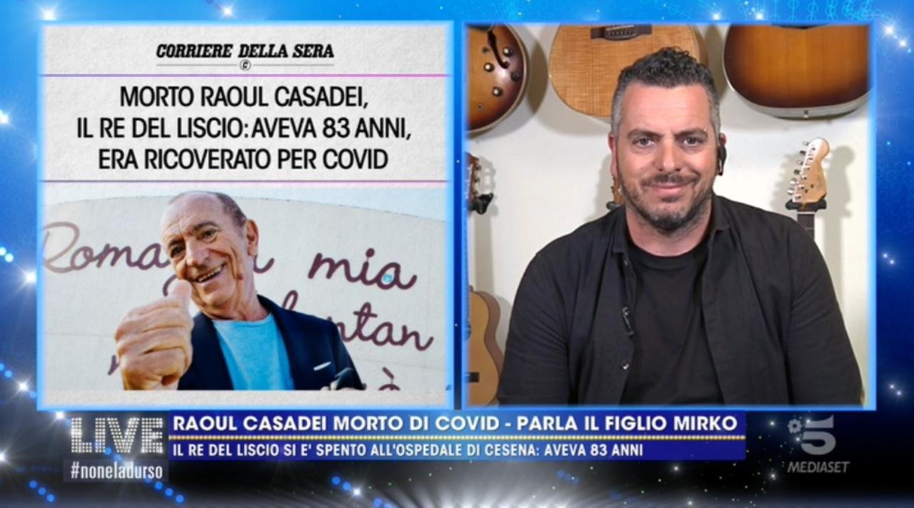 Il figlio di Raoul Casadei: "Papà morto per Covid, non era stato ancora chiamato per il vaccino"