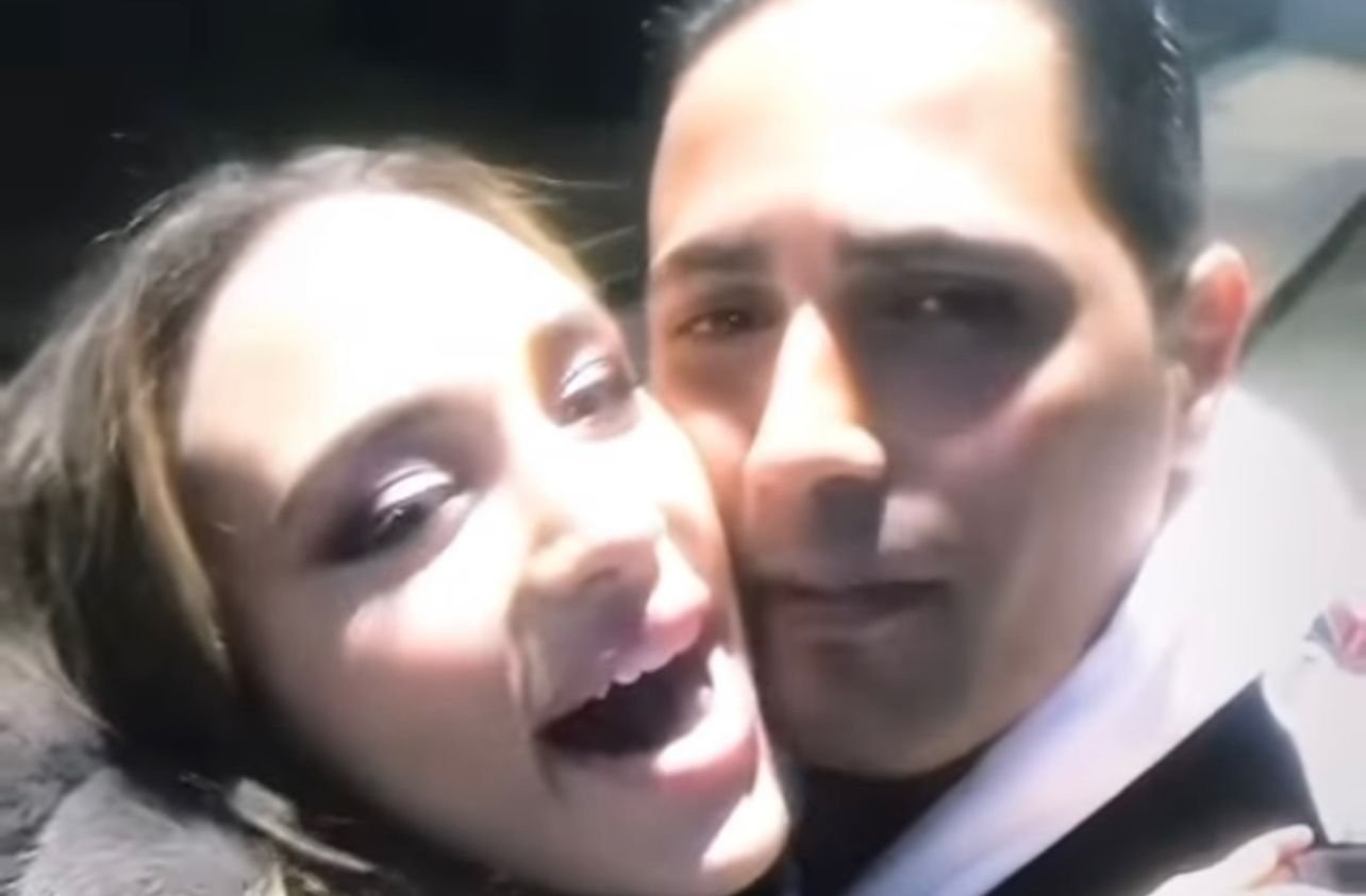 Clarissa Selassiè e Biagio D'Anelli baci e abbracci pubblici