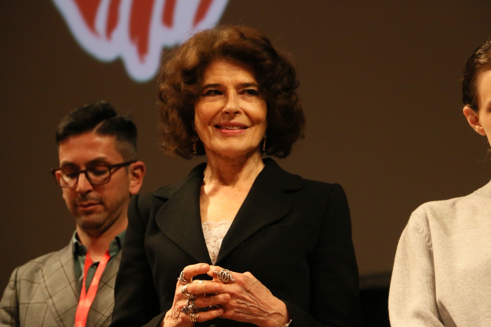 Bifest 2023: Fanny Ardant sul carpet del Festival Internazionale di Bari per il film Amusia di Marescotti Ruspoli