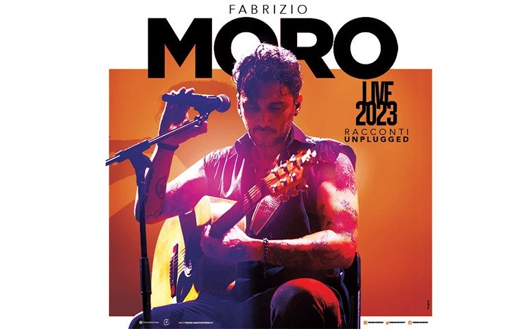 Fabrizio Moro, live 2023 - Racconti Unplugged
