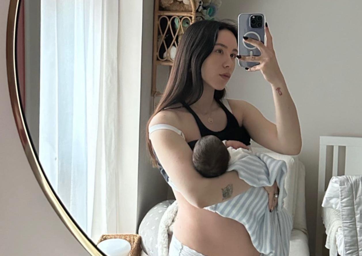 Aurora Ramazzotti vive i primi momenti da neo mamma