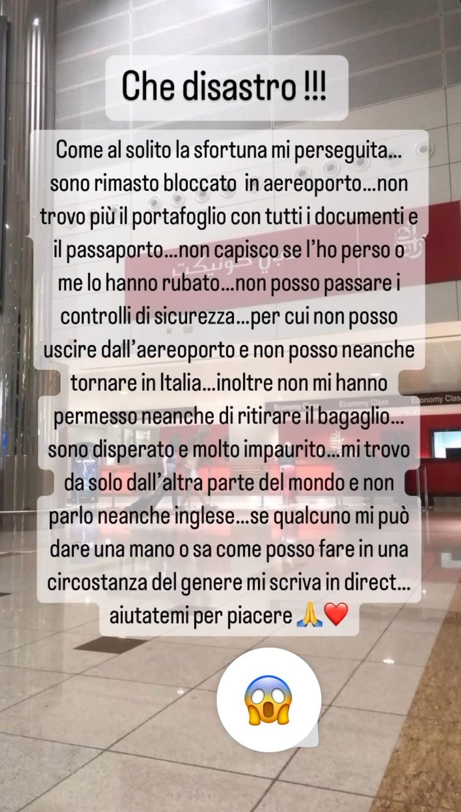 Francesco Chiofalo storia instagram