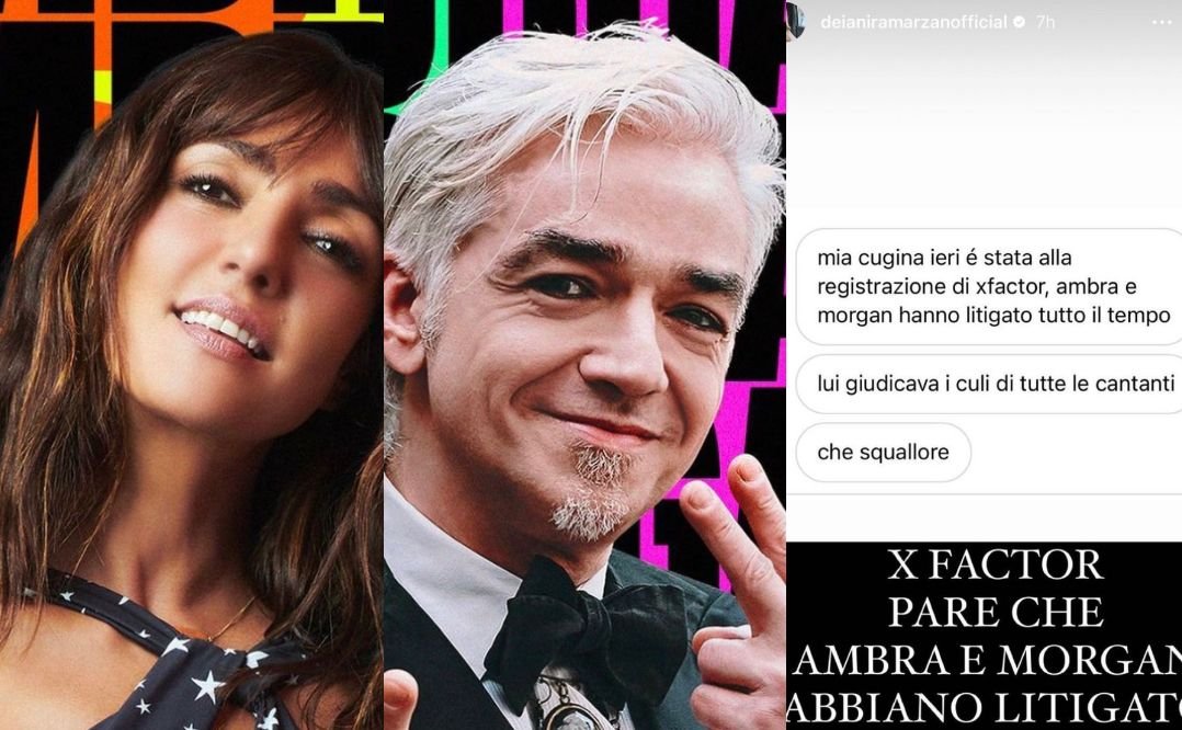 Scintille tra Morgan e Ambra Angiolini: La lite che ha scosso X Factor