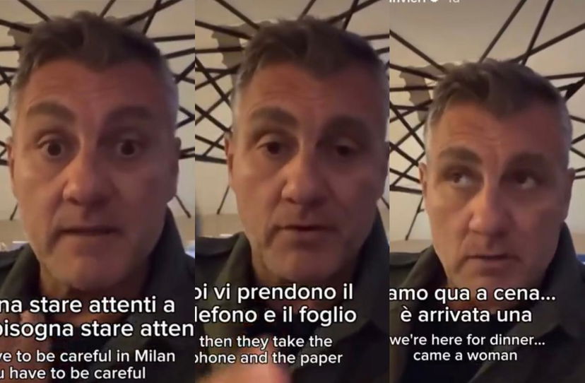 Christian Vieri e Costanza Caracciolo impediscono un furto a Milano e mettono in guardia i loro follower article-post