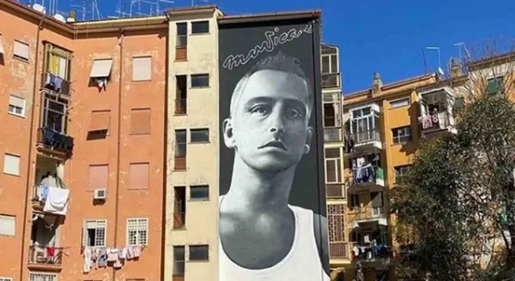 Eros Ramazzotti murale
