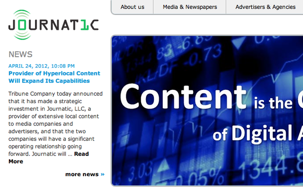 Una splendida Journatic article-post