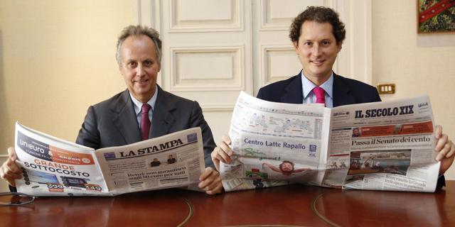 Elkann da guardia del potere article-post