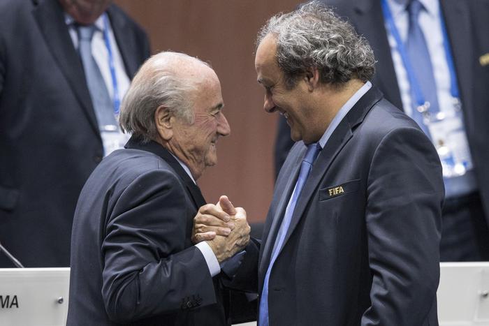 Blatter e Platini uniti fino alla fine preview