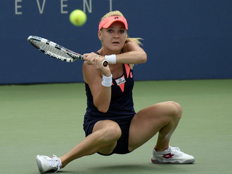 In campo con la Radwanska preview