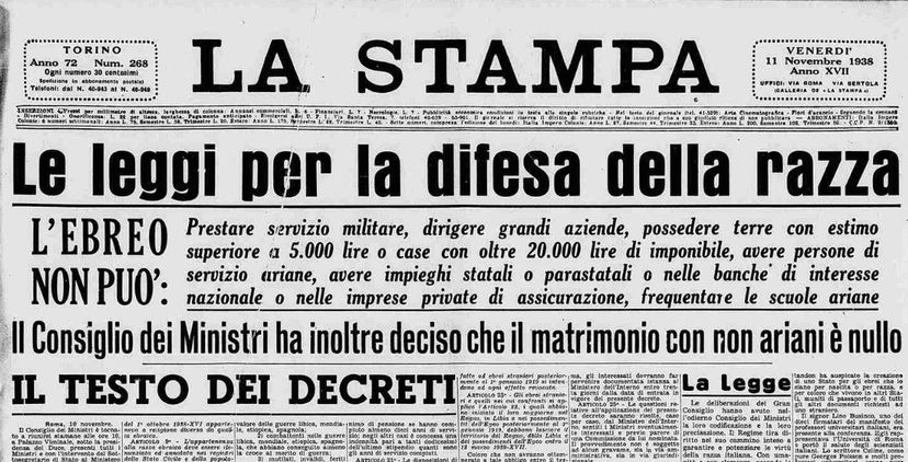 Leggi razziali, diritti acquisiti e le scuse di Pisa article-post