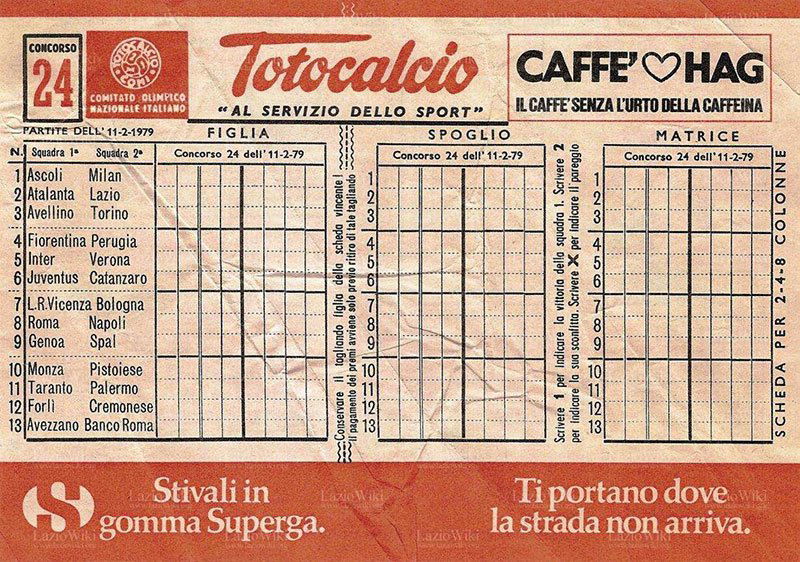 L’ultima volta in cui abbiamo giocato al Totocalcio preview