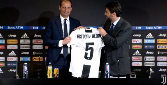 Allegri esonerato da Agnelli senza un perché preview