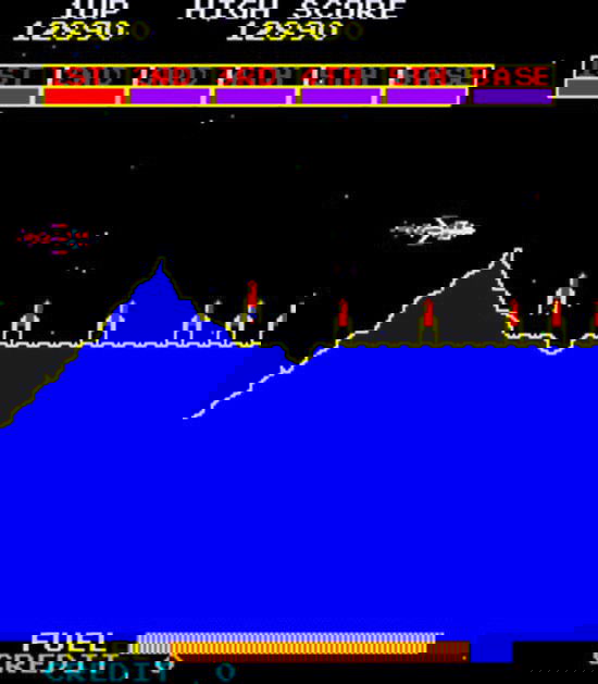 Scramble, il primo sparatutto multilivello preview