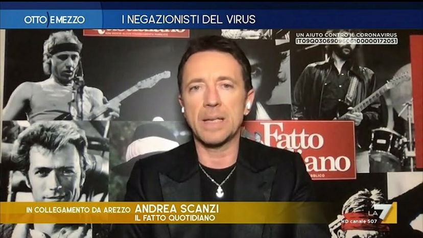 La vaccinazione di Scanzi preview