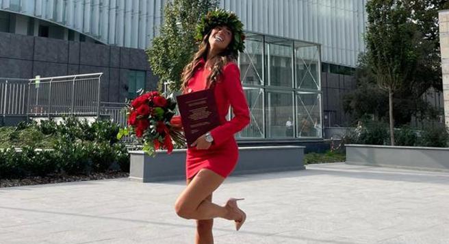 La laurea di Carlotta Rossignoli preview